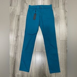 Greyson Pants Mens 32x34 Blue Montauk Trouser Stretch Chino Golf Performance NEW